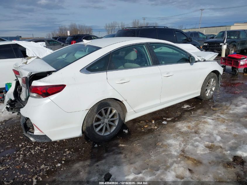2018 Hyundai Sonata Se VIN: 5NPE24AF3JH688462 Lot: 43945924