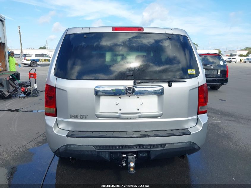 2014 Honda Pilot Lx VIN: 5FNYF3H20EB006804 Lot: 43945938