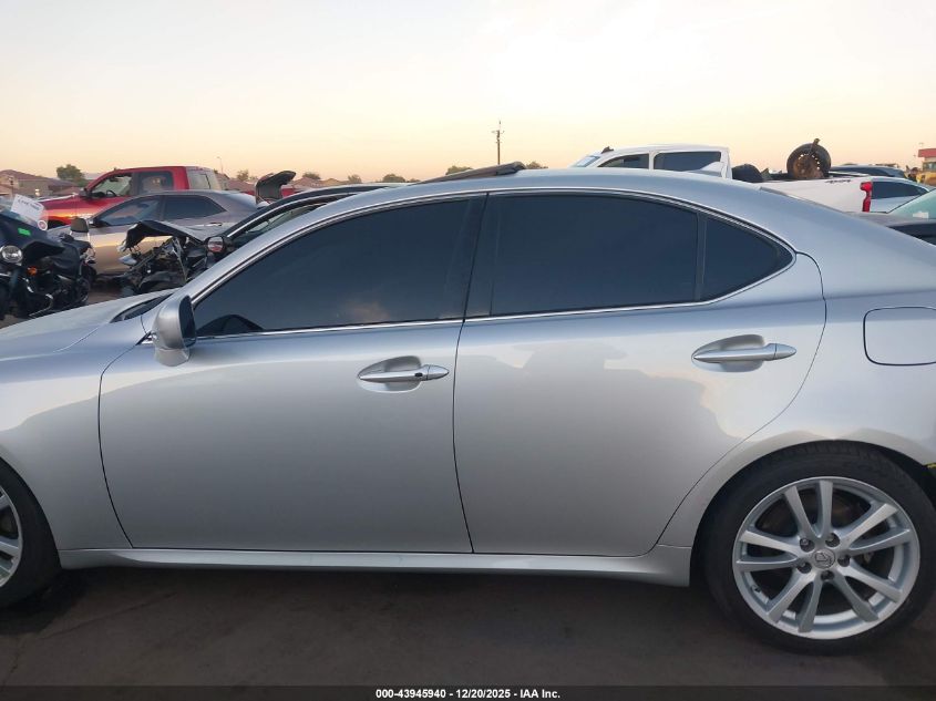2007 Lexus Is 250 VIN: JTHBK262375034971 Lot: 43945940