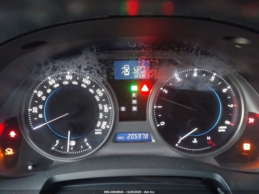 2007 Lexus Is 250 VIN: JTHBK262375034971 Lot: 43945940