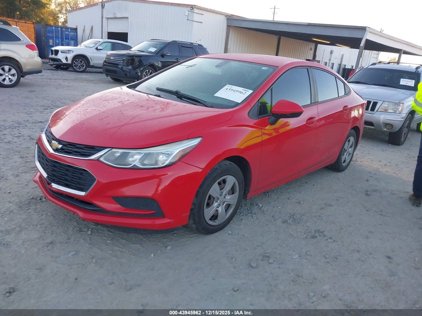 1G1BC5SM0H7257491 2017 CHEVROLET CRUZE photo no. 2
