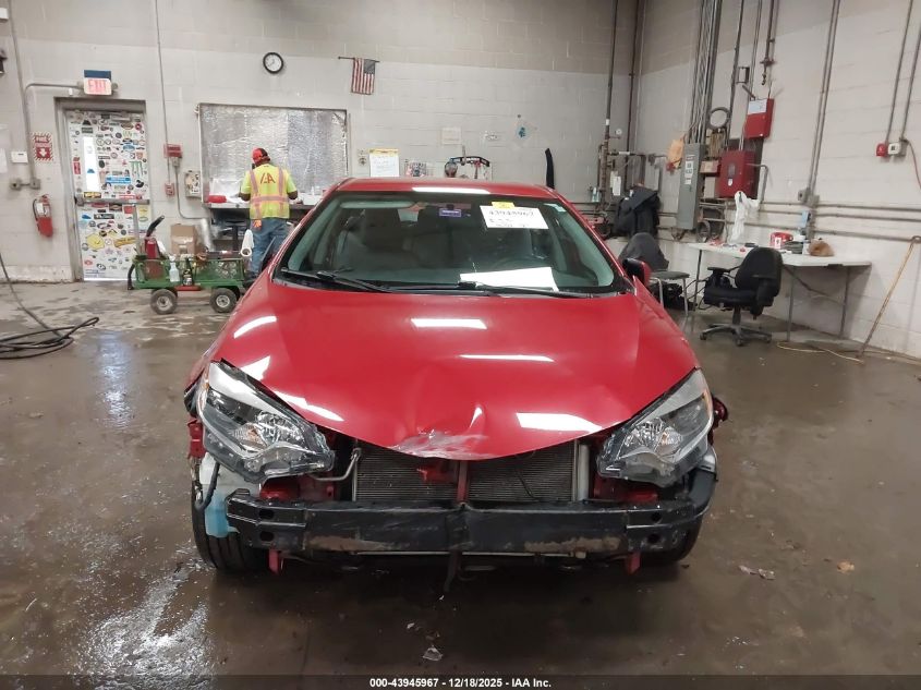 2016 Toyota Corolla Le VIN: 2T1BURHE7GC622886 Lot: 43945967