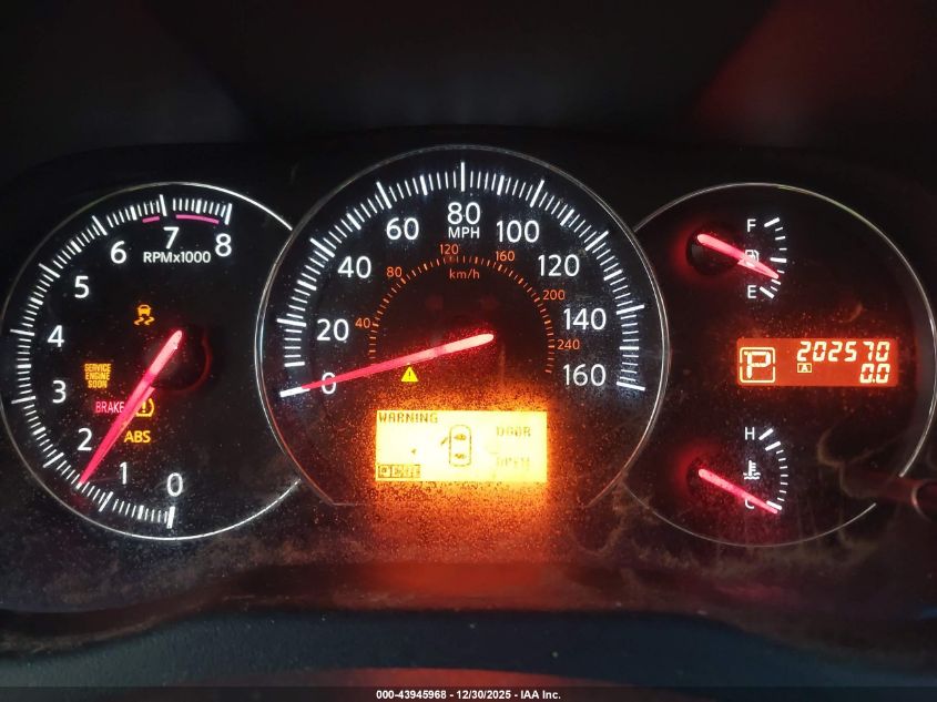 2011 Nissan Maxima 3.5 Sv VIN: 1N4AA5AP4BC834435 Lot: 43945968