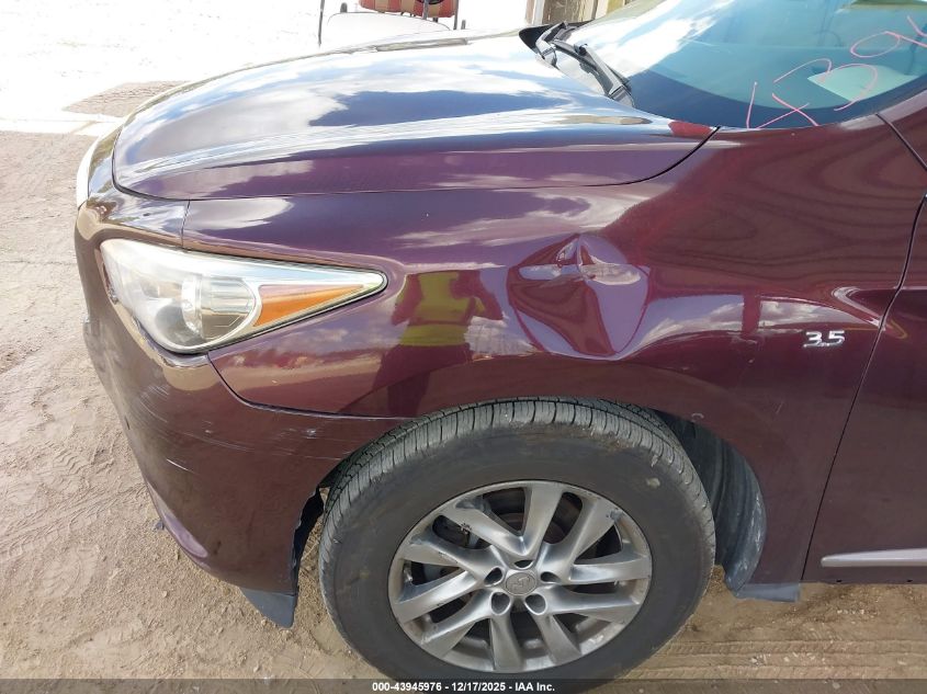 2014 Infiniti Qx60 VIN: 5N1AL0MN0EC544629 Lot: 43945976