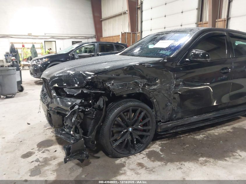 2022 BMW X6 M50I VIN: 5UXCY8C08N9L68931 Lot: 43946001