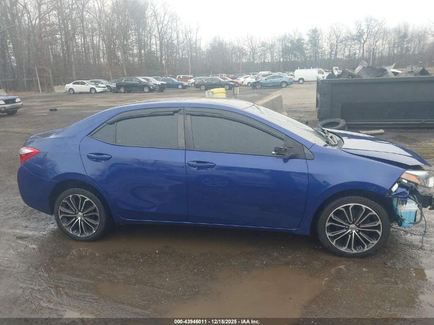 2016 Toyota Corolla S Premium VIN: 2T1BURHE4GC530862 Lot: 43946011