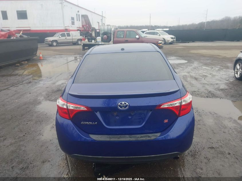 2016 Toyota Corolla S Premium VIN: 2T1BURHE4GC530862 Lot: 43946011