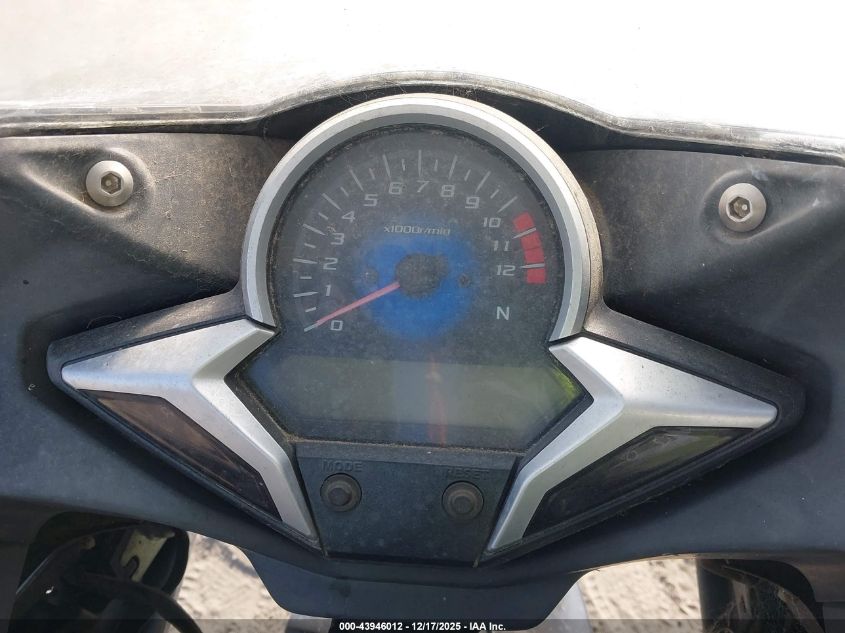 2012 Honda Cbx250 Ra VIN: MLHMC4112C5200342 Lot: 43946012