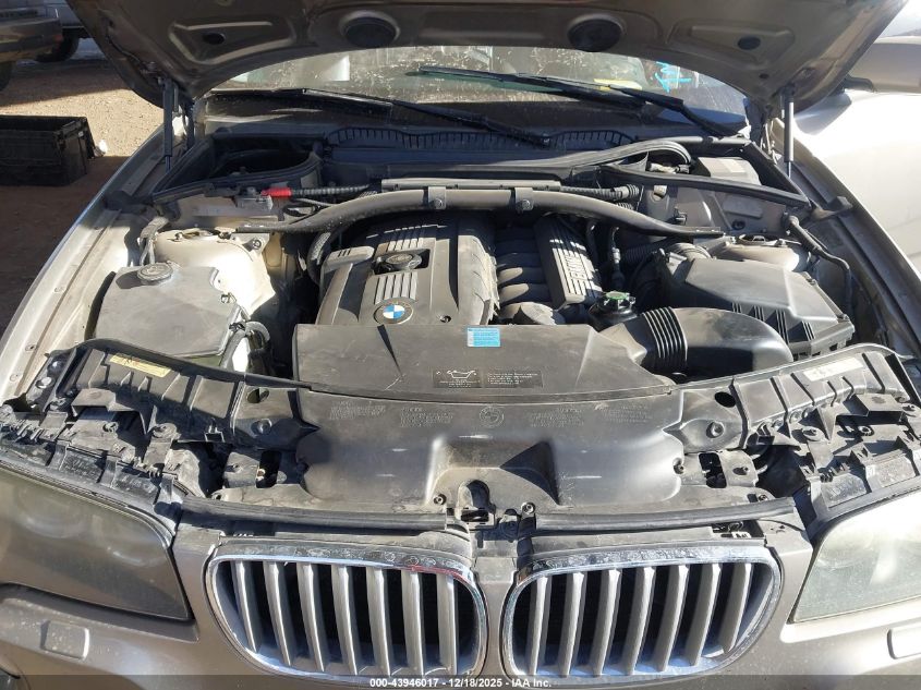 2007 BMW X3 3.0Si VIN: WBXPC93417WF28703 Lot: 43946017