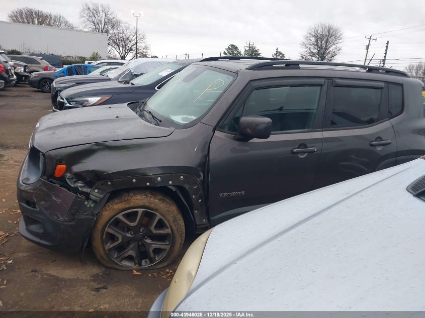 2016 Jeep Renegade Latitude VIN: ZACCJABT0GPC51838 Lot: 43946028