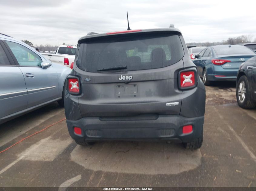 2016 Jeep Renegade Latitude VIN: ZACCJABT0GPC51838 Lot: 43946028