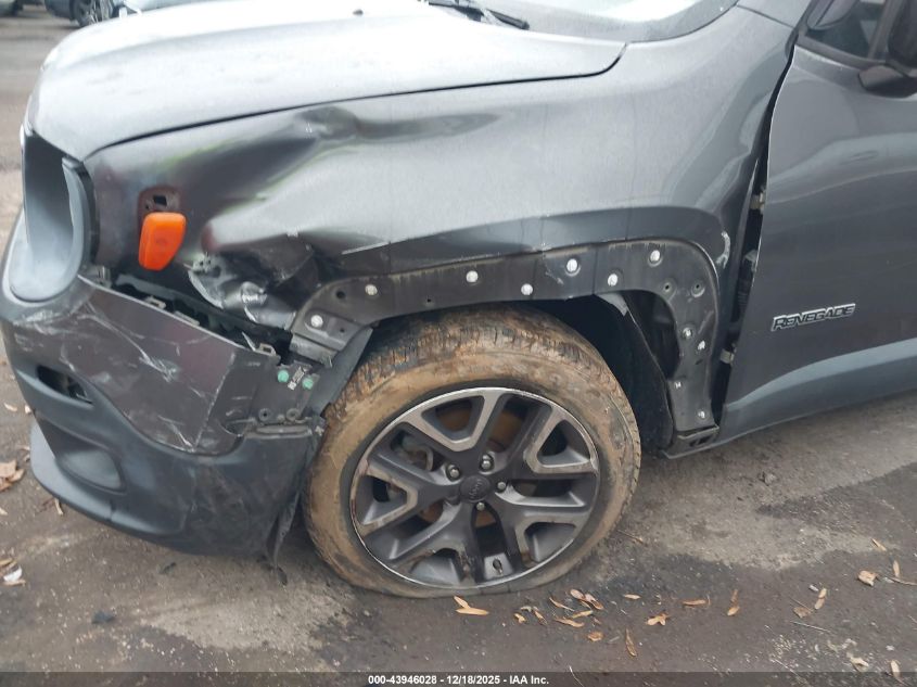 2016 Jeep Renegade Latitude VIN: ZACCJABT0GPC51838 Lot: 43946028