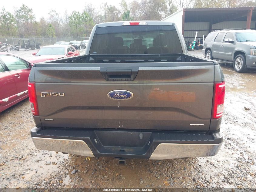 2016 Ford F-150 Xlt VIN: 1FTEW1CF1GFB55836 Lot: 43946031