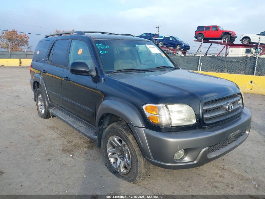 2004 Toyota Sequoia Sr5 V8 VIN: 5TDBT44A34S225526 Lot: 43946037