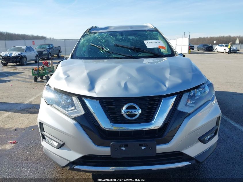2017 Nissan Rogue Sv VIN: JN8AT2MV4HW001257 Lot: 43946038