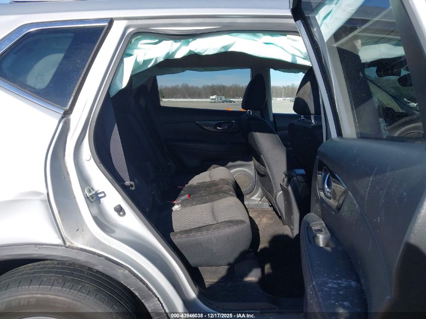 2017 Nissan Rogue Sv VIN: JN8AT2MV4HW001257 Lot: 43946038