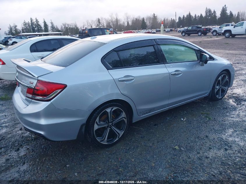 2015 Honda Civic Si VIN: 2HGFB6E55FH709766 Lot: 43946039