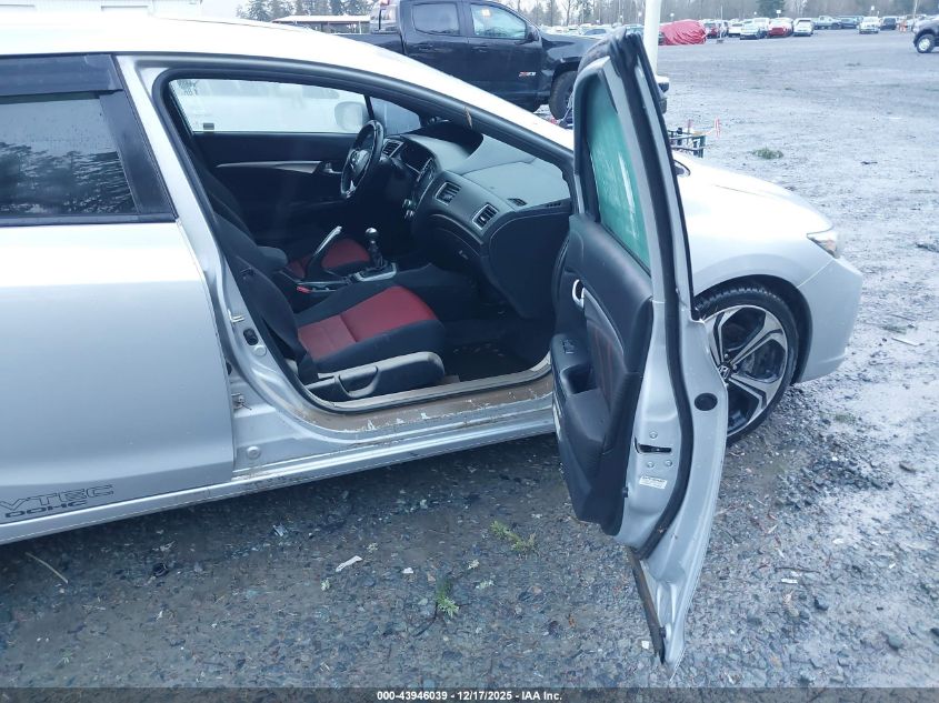 2015 Honda Civic Si VIN: 2HGFB6E55FH709766 Lot: 43946039