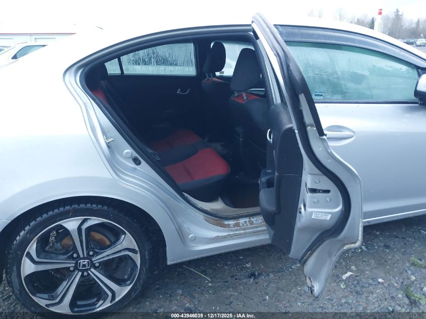 2015 Honda Civic Si VIN: 2HGFB6E55FH709766 Lot: 43946039