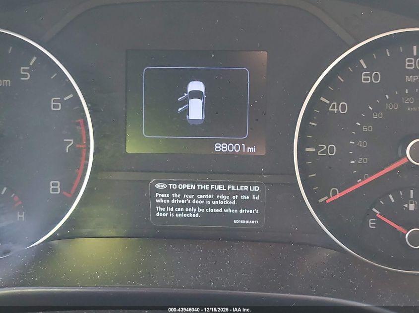 2019 Kia Sportage Ex VIN: KNDPN3AC2K7527459 Lot: 43946040