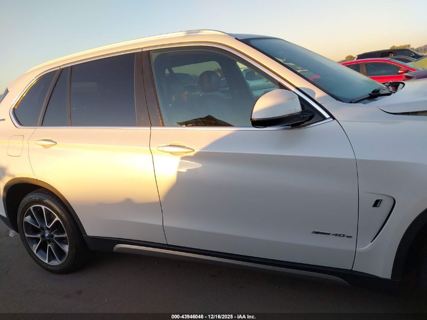 2018 BMW X5 Edrive xDrive40E Iperformance VIN: 5UXKT0C51J0V98980 Lot: 43946046