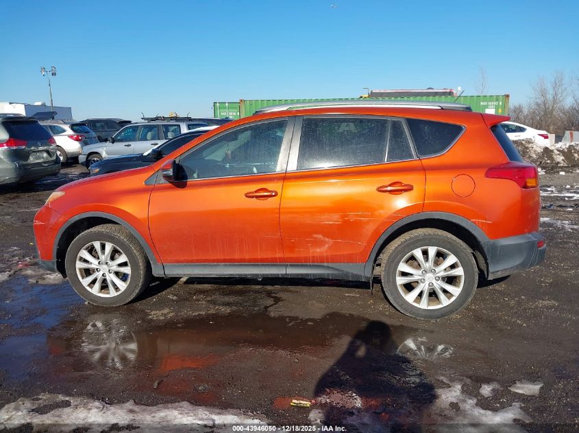 2015 Toyota Rav4 Limited VIN: 2T3YFREV6FW185315 Lot: 43946050