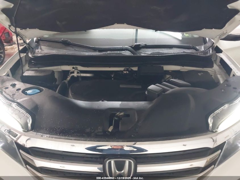 2017 Honda Pilot Elite VIN: 5FNYF6H07HB091757 Lot: 43946053