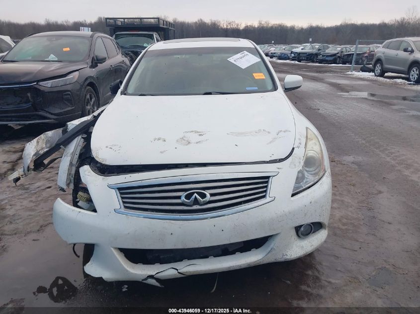 2010 Infiniti G37X VIN: JN1CV6AR1AM253761 Lot: 43946059