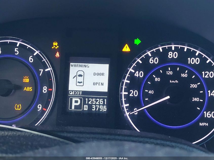 2010 Infiniti G37X VIN: JN1CV6AR1AM253761 Lot: 43946059