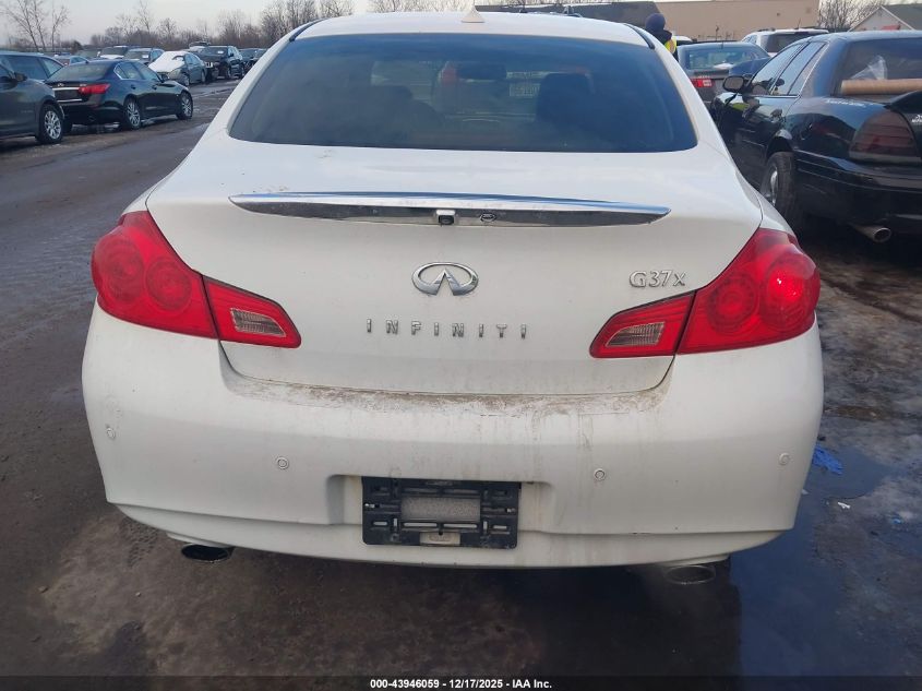 2010 Infiniti G37X VIN: JN1CV6AR1AM253761 Lot: 43946059