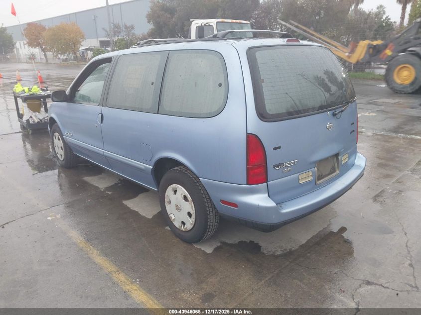 1995 Nissan Quest Xe/Gxe VIN: 4N2DN11W2SD836980 Lot: 43946065
