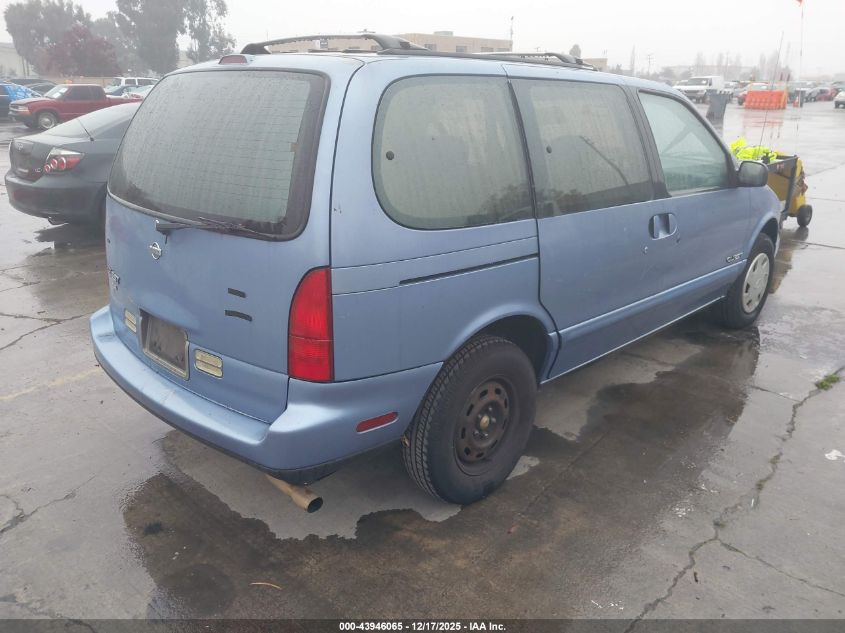 1995 Nissan Quest Xe/Gxe VIN: 4N2DN11W2SD836980 Lot: 43946065