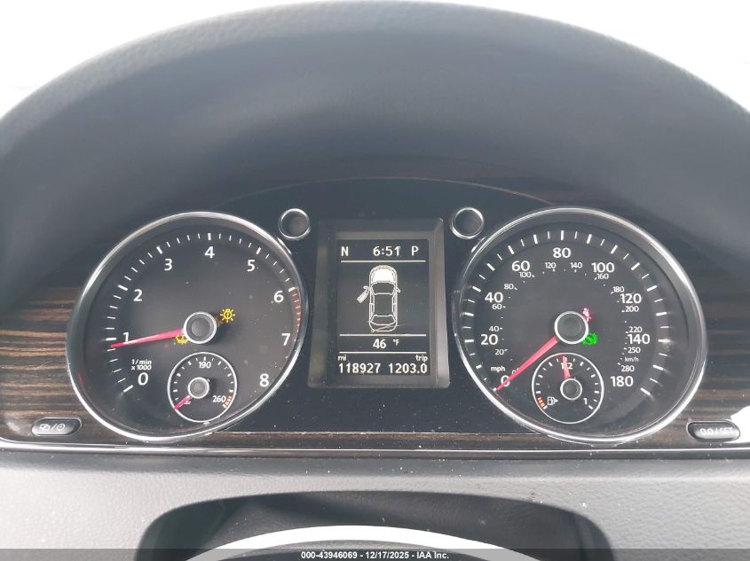 2014 Volkswagen Cc 2.0T Executive VIN: WVWRP7AN3EE500704 Lot: 43946069