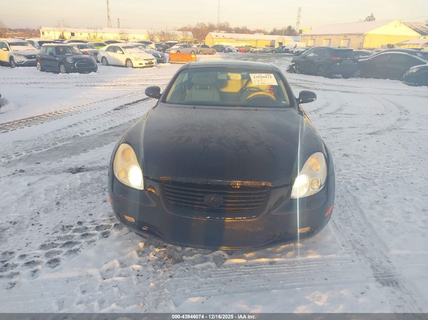 2002 Lexus Sc 430 VIN: JTHFN48Y720015545 Lot: 43946074