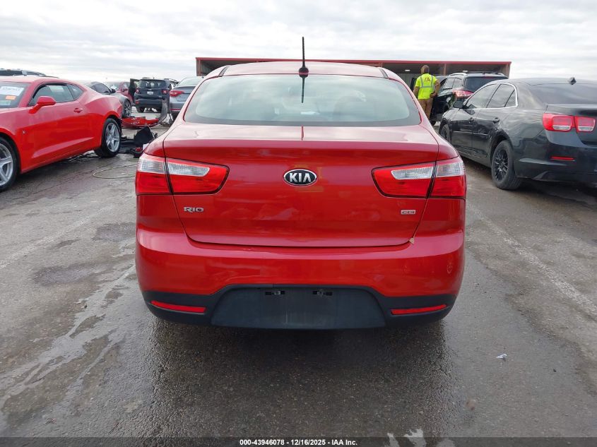 2015 Kia Rio Lx VIN: KNADM4A38F6506913 Lot: 43946078