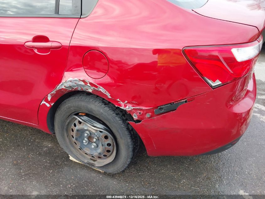 2015 Kia Rio Lx VIN: KNADM4A38F6506913 Lot: 43946078