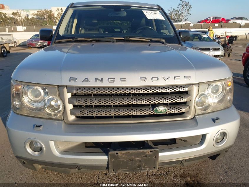 2007 Land Rover Range Rover Sport Hse VIN: SALSK25457A991073 Lot: 43946081