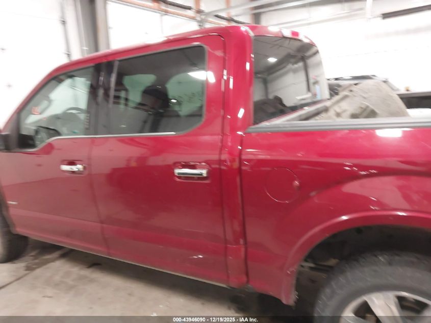 2015 Ford F-150 Platinum VIN: 1FTEW1EG0FFA71947 Lot: 43946090