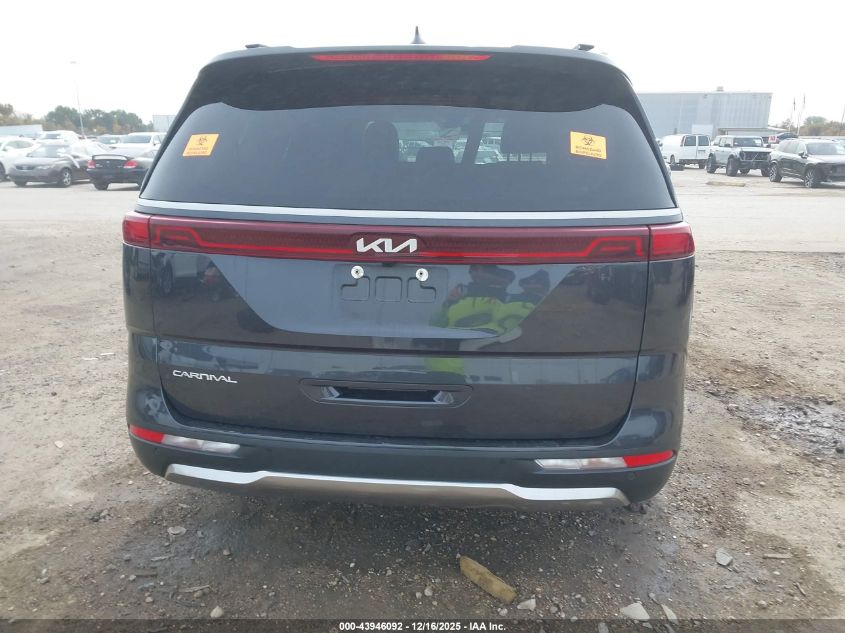 2024 Kia Carnival Mpv Sx Prestige VIN: KNDNE5H32R6327058 Lot: 43946092