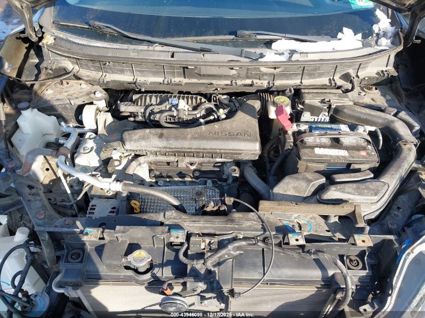 2016 Nissan Rogue Sv VIN: JN8AT2MV4GW151786 Lot: 43946098