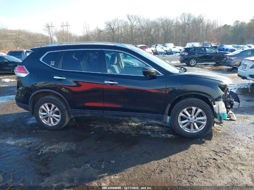 2016 Nissan Rogue Sv VIN: JN8AT2MV4GW151786 Lot: 43946098