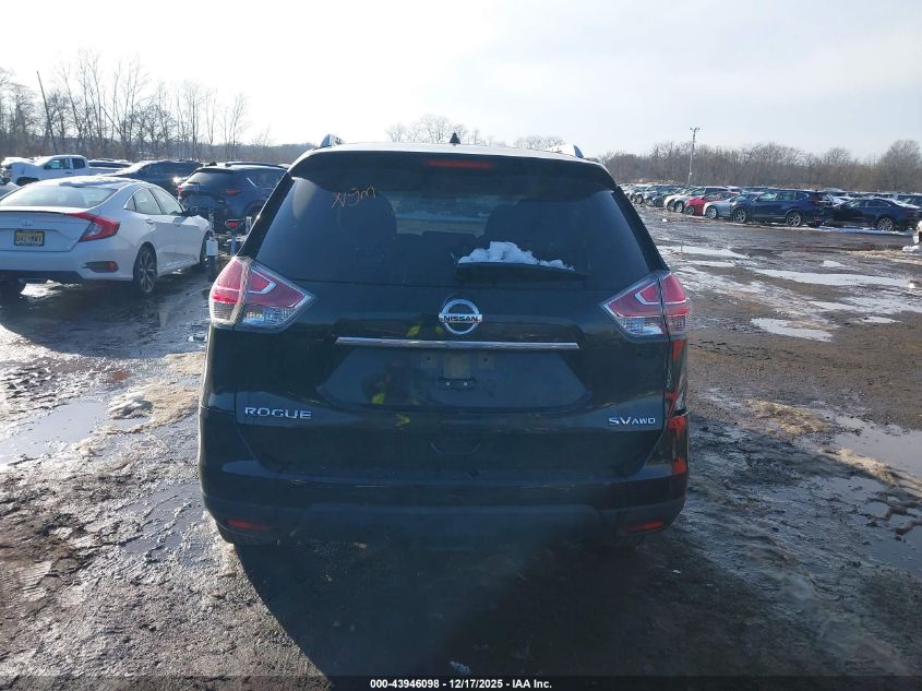 2016 Nissan Rogue Sv VIN: JN8AT2MV4GW151786 Lot: 43946098