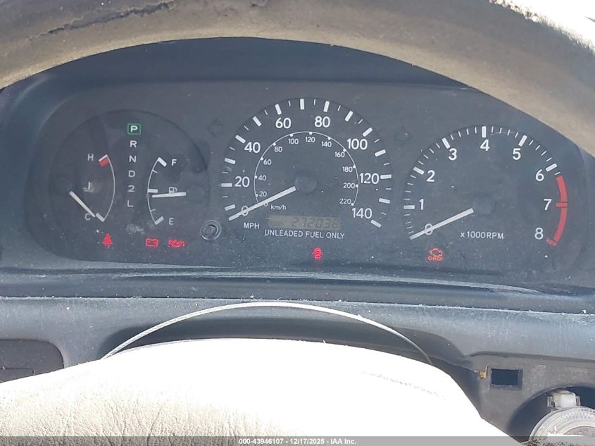 1997 Toyota Camry Le VIN: 4T1BG22K2VU788760 Lot: 43946107