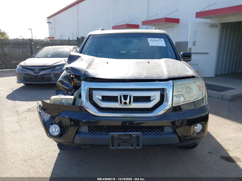 2011 Honda Pilot Ex VIN: 5FNYF3H42BB016621 Lot: 43946115