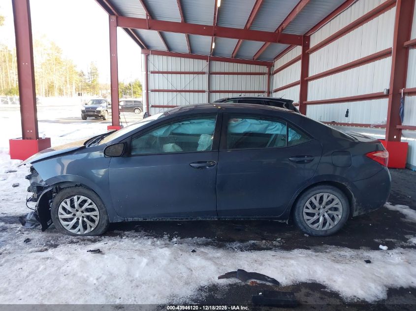 2018 Toyota Corolla Le VIN: 5YFBURHE5JP852899 Lot: 43946120