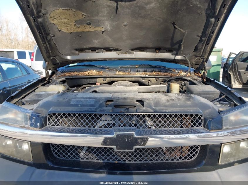 2002 Chevrolet Avalanche 1500 VIN: 3GNEK13T72G276239 Lot: 43946124