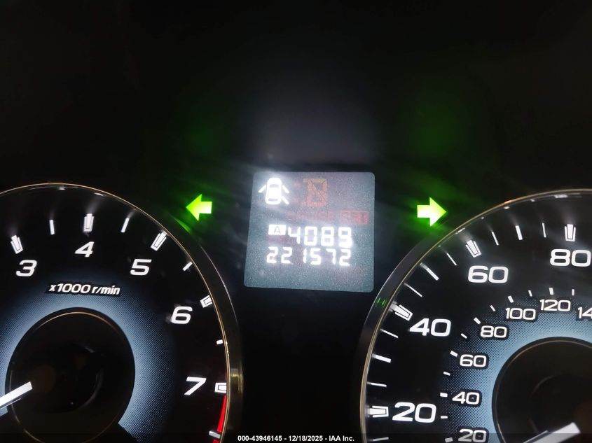 2012 Subaru Outback 2.5I VIN: 4S4BRBAC8C3201470 Lot: 43946145