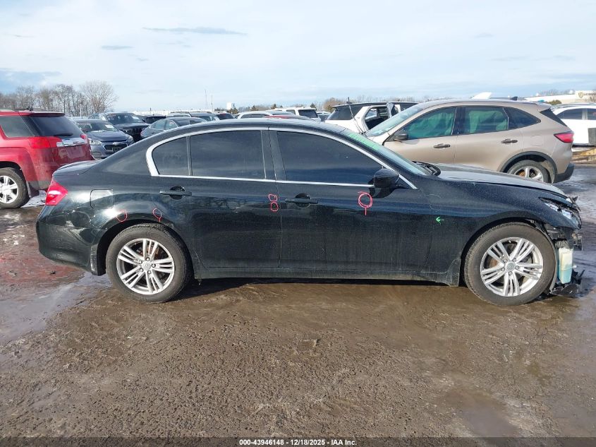 2013 Infiniti G37X VIN: JN1CV6AR5DM764667 Lot: 43946148