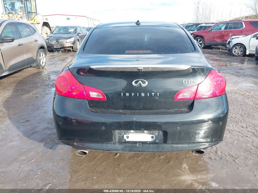 2013 Infiniti G37X VIN: JN1CV6AR5DM764667 Lot: 43946148