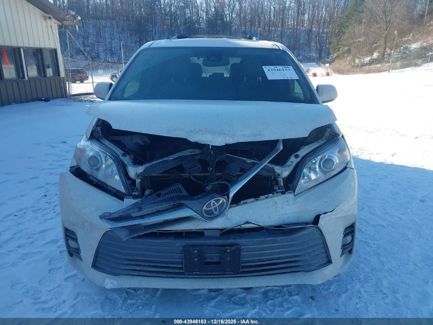 2018 Toyota Sienna Xle Premium 8 Passenger VIN: 5TDYZ3DC3JS941908 Lot: 43946153